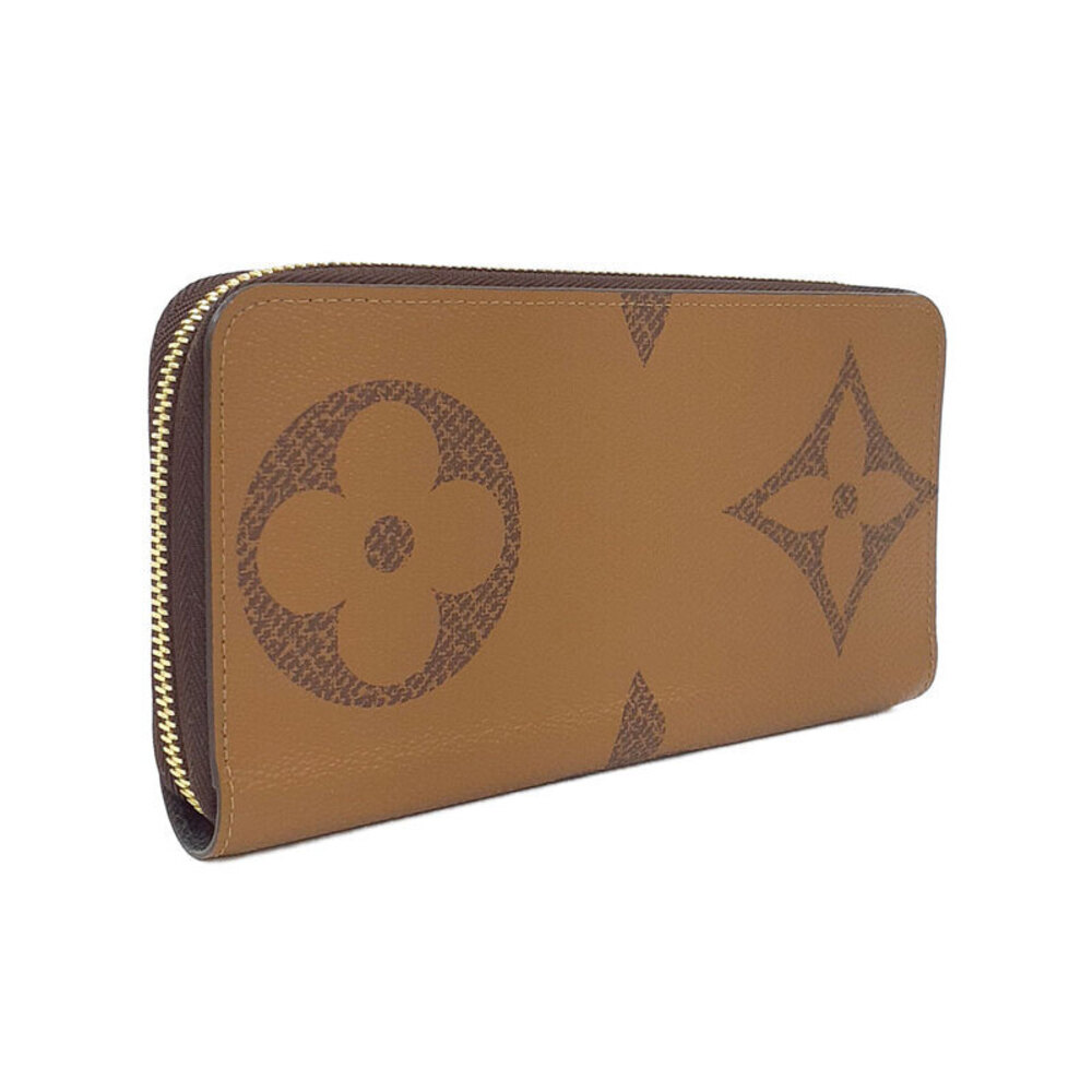 Louis Vuitton Round Long Wallet Zippy Monogram Zipper Reverse Giant